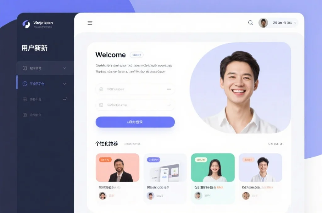 首次登录杏盛平台的界面